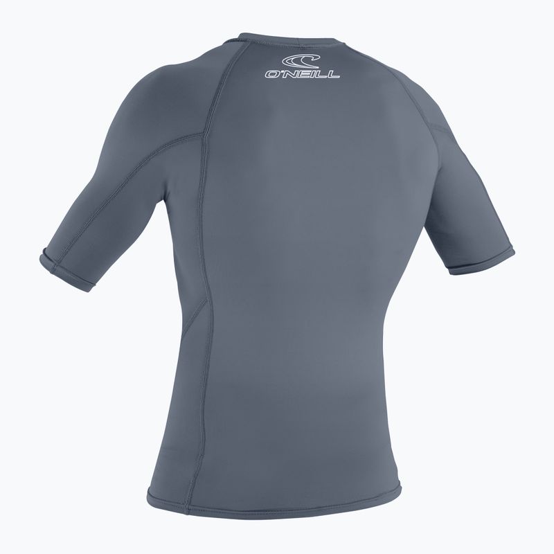 Herrenschwimm-Shirt O'Neill Basic Skins Rash Guard grau 3341 2