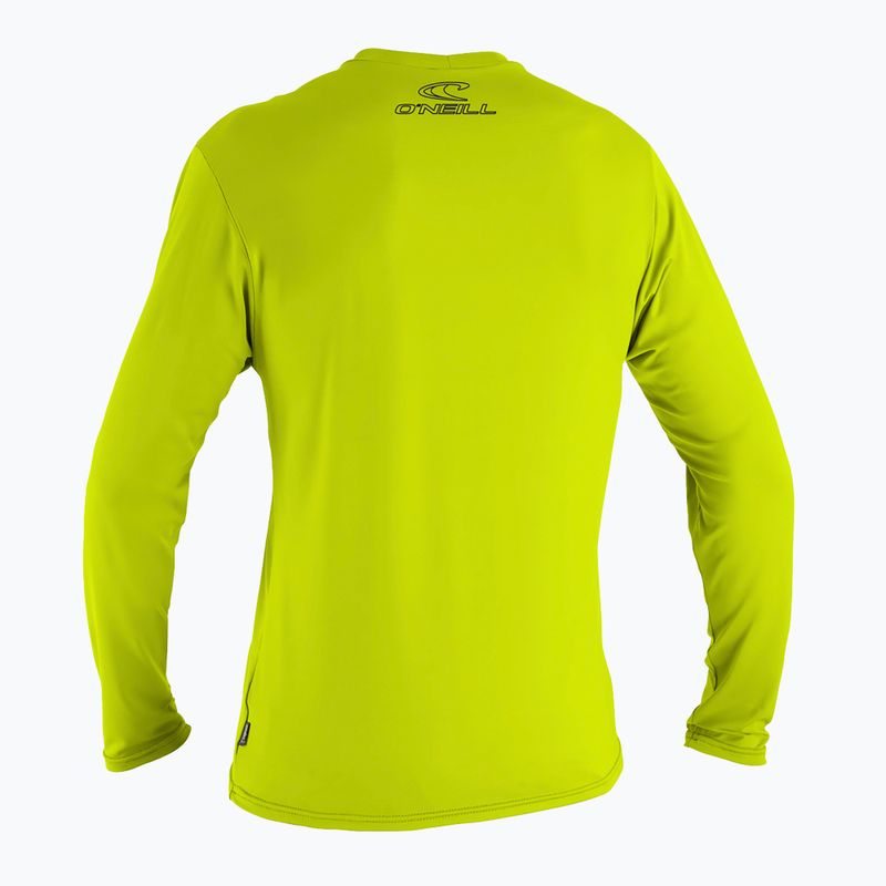 Men's O'Neill Basic Skins lindgrün schwimmen Shirt 4339 2