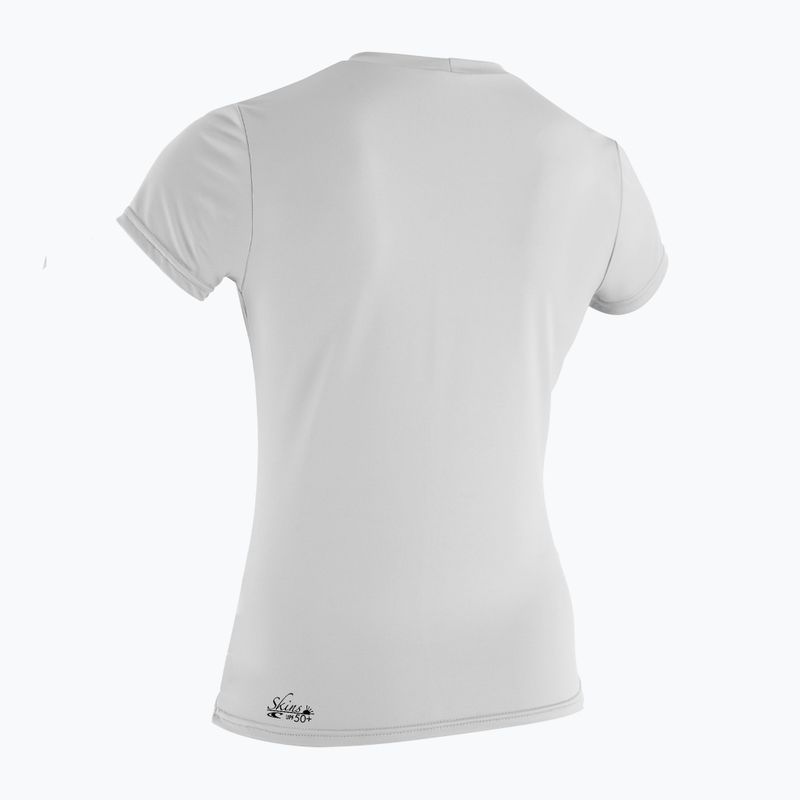 Schwimm T-Shirt Damen O'Neill Basic Skins Sun Shirt white 2