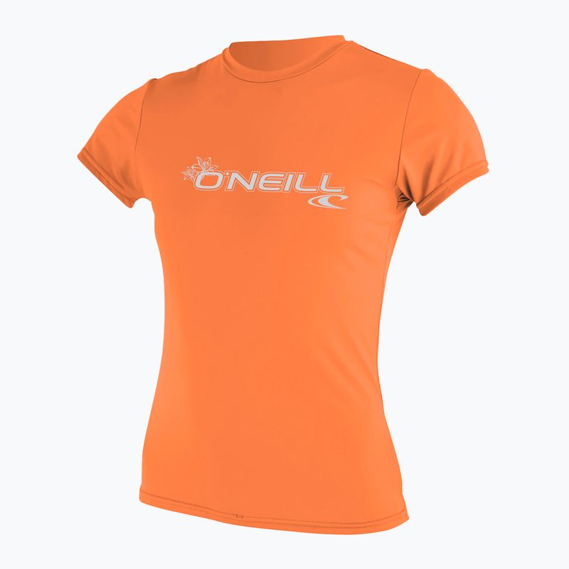 Schwimm T-Shirt Damen O'Neill Basic Skins Sun Shirt light grapefruit