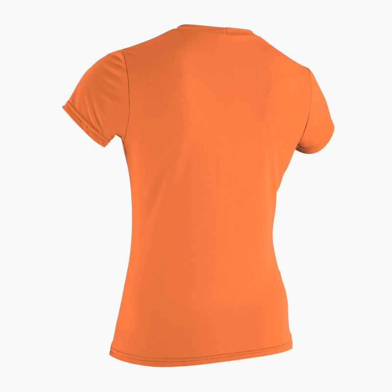 Schwimm T-Shirt Damen O'Neill Basic Skins Sun Shirt light grapefruit 2