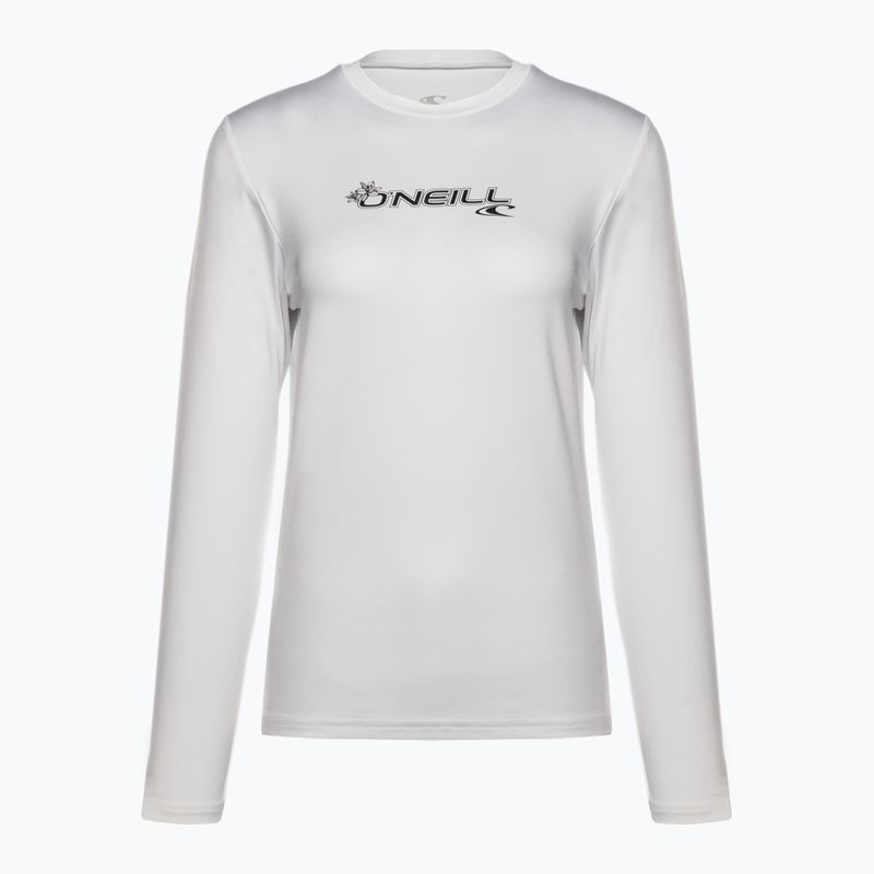 Damen-Badeshirt O'Neill Basic Skins Sun Shirt weiß 4340