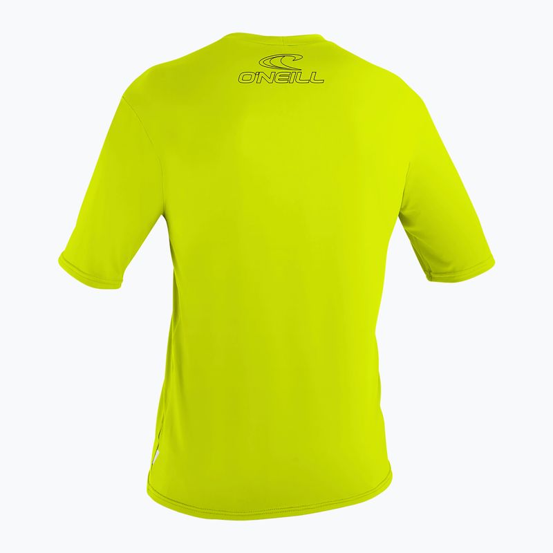 O'Neill Youth Basic Skins Sun Shirt lime Kinder-Schwimm-Shirt 2