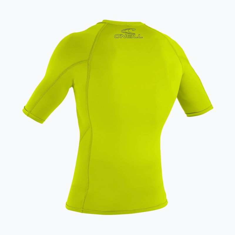 Kinder-Schwimmshirt O'Neill Youth Basic Skins Rash Guard lime 2