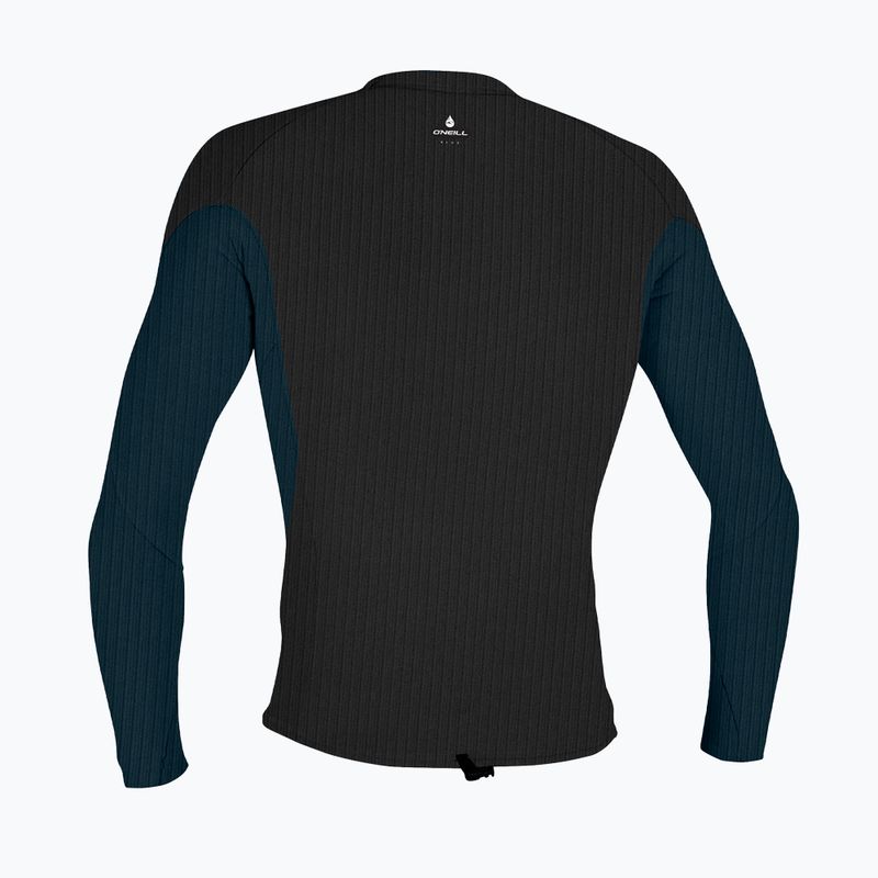 Neopren Isolierung Herren O'Neill Hyperfreak Comp-X 2 mm L/S Top black/cadet blue 2