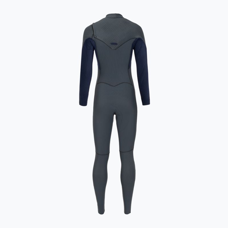 Damen-Neoprenanzug O'Neill Hyperfreak 5/4+ Chest Zip Full shade/navy 3