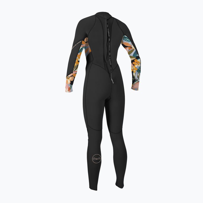 O'Neill Bahia 3/2 mm Neoprenanzug für Frauen, schwarz 5292 2