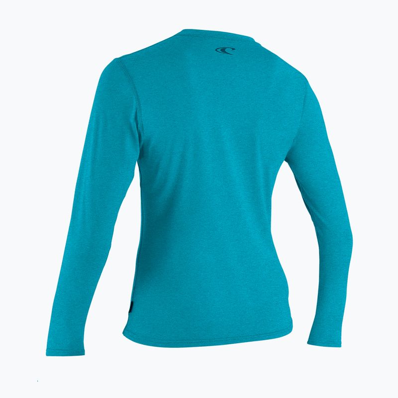 Damen-Bade-Longsleeve O'Neill Trvlr Hybrid Sun Shirt turquoise 2