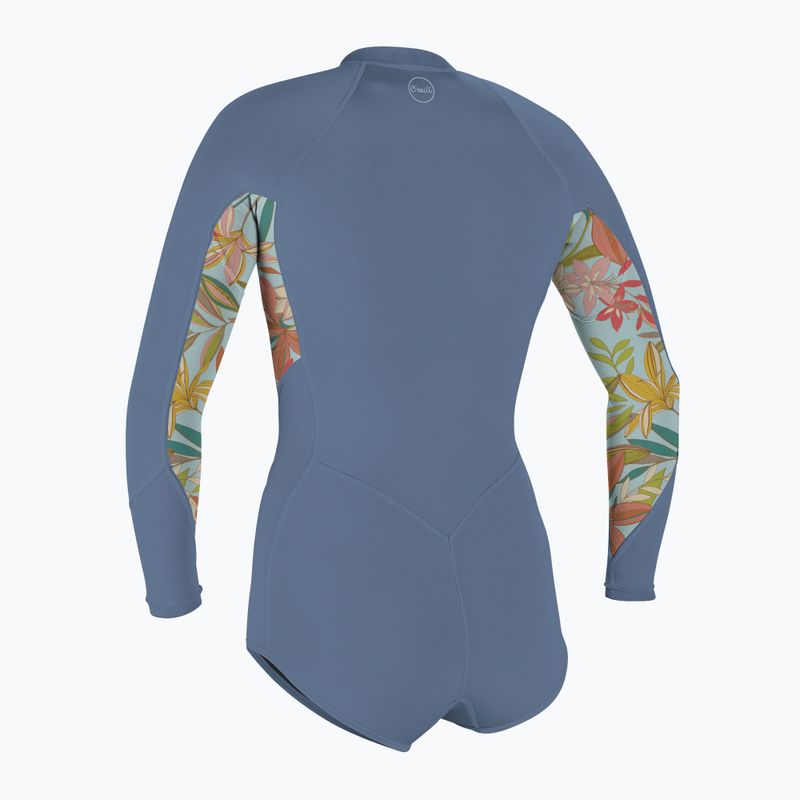 O'Neill Bahia 2/1 Front Zip L/S Spring infinity/dalia/infinity Neoprenanzug für Damen 2