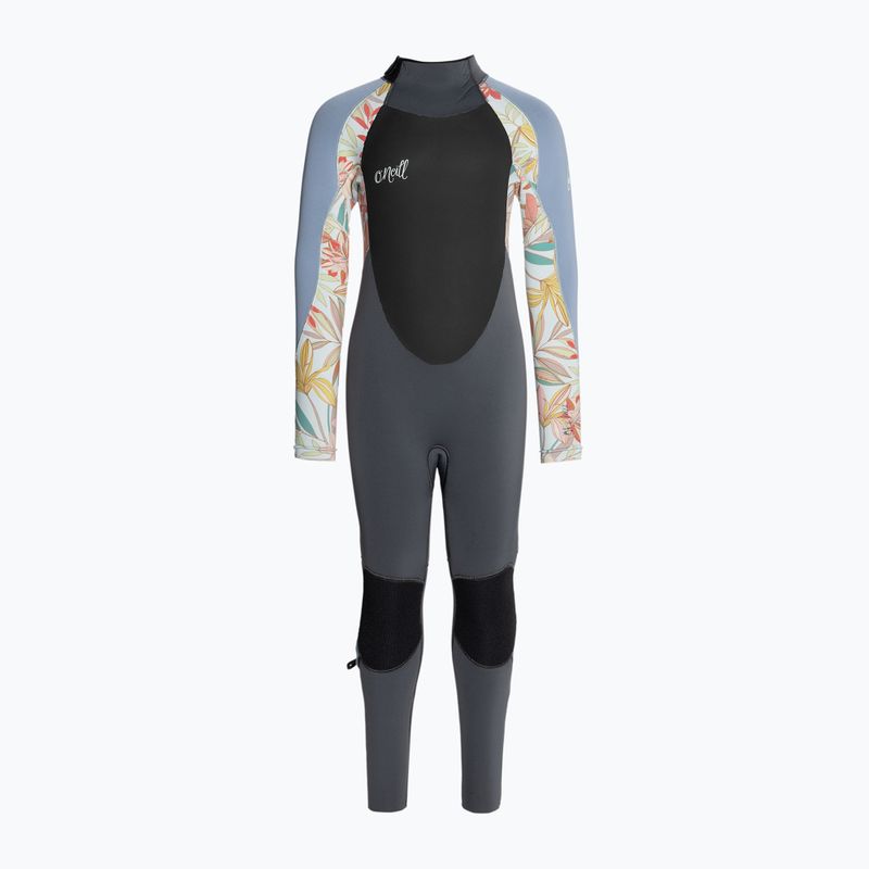 O'Neill Girls Epic 5/4 Back Zip Full graphite/dahlia/infinity Kinderschwimmen Schaumstoff 2