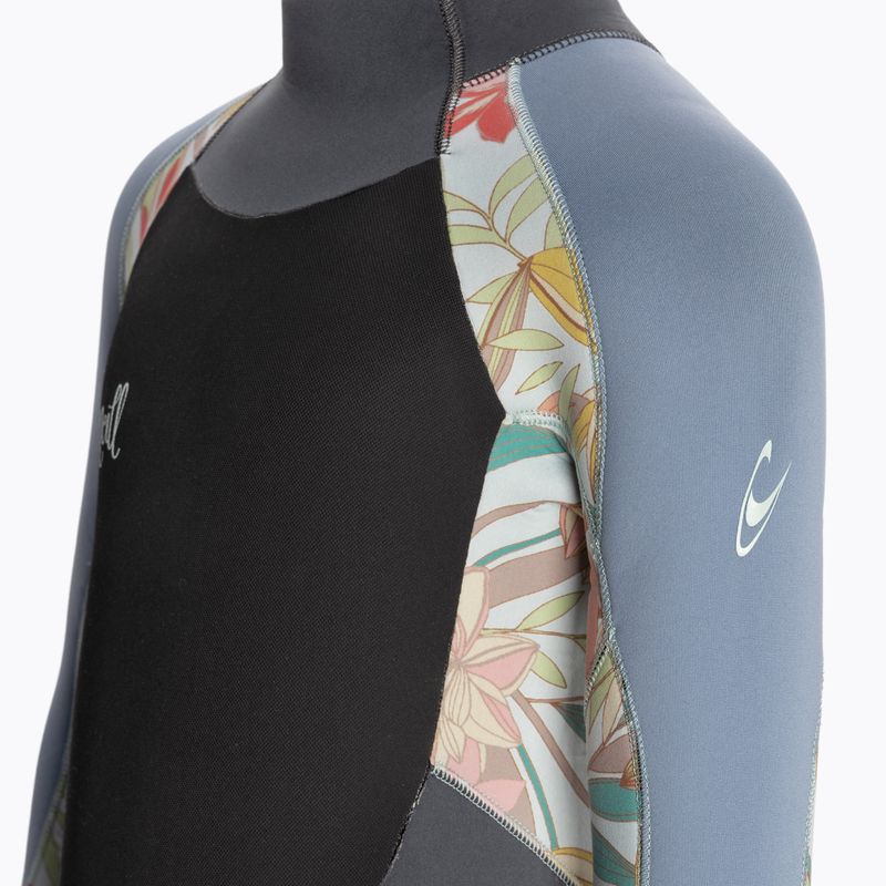 O'Neill Girls Epic 5/4 Back Zip Full graphite/dahlia/infinity Kinderschwimmen Schaumstoff 4
