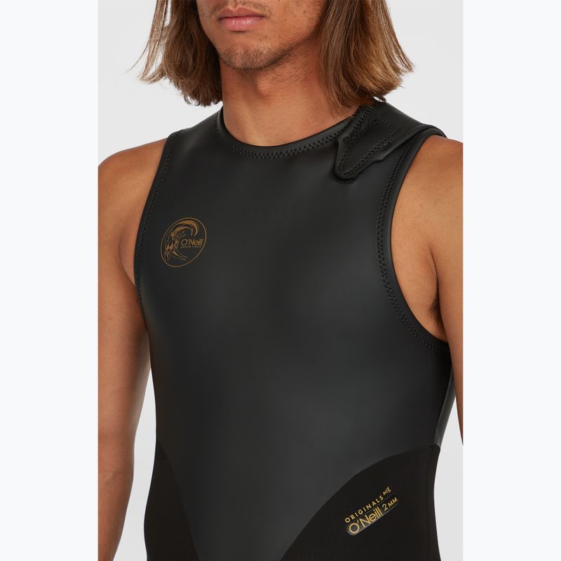 Men's O'Neill O'Riginal 2 mm Long John schwarz/schwarzer Neoprenanzug 3