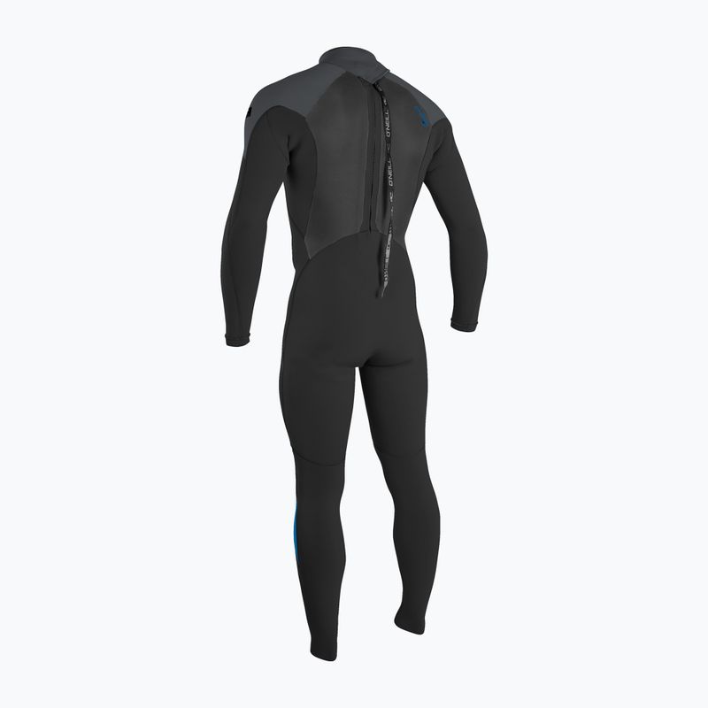 Herren Schwimm-Neoprenanzug O'Neill Epic 4/3 Back Zip Full P91 black/graphite/bali blue 2