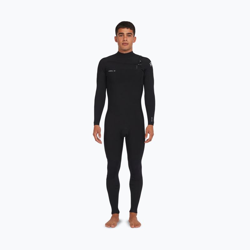 Herren Schwimm-Neoprenanzug O'Neill Epic 3/2 Chest Zip Full A05 black/black/black 3