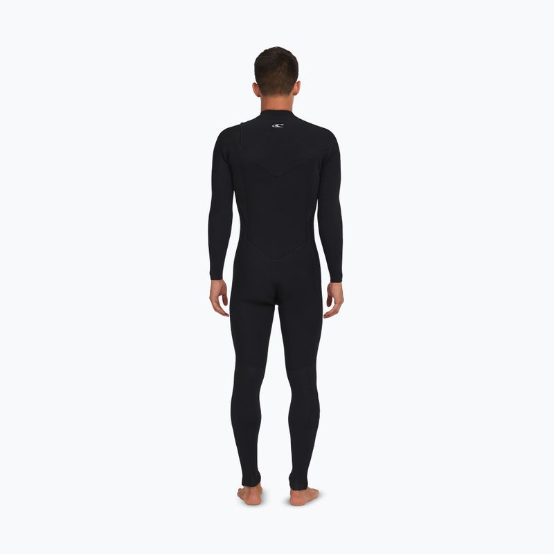 Herren Schwimm-Neoprenanzug O'Neill Epic 3/2 Chest Zip Full A05 black/black/black 4