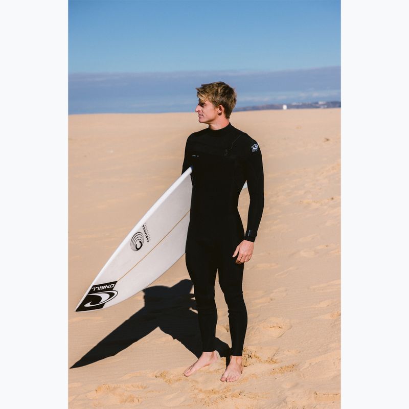 Men's O'Neill Epic 4/3 mm Chest Zip Full schwarz/schwarz/schwarz Swim Foam 3
