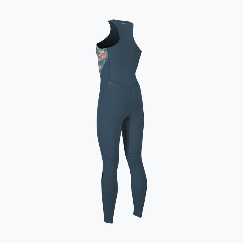 O'Neill Bahia 1.5mm Front Zip Damen Neoprenanzug copen blue/painted tropics/copen blue 8