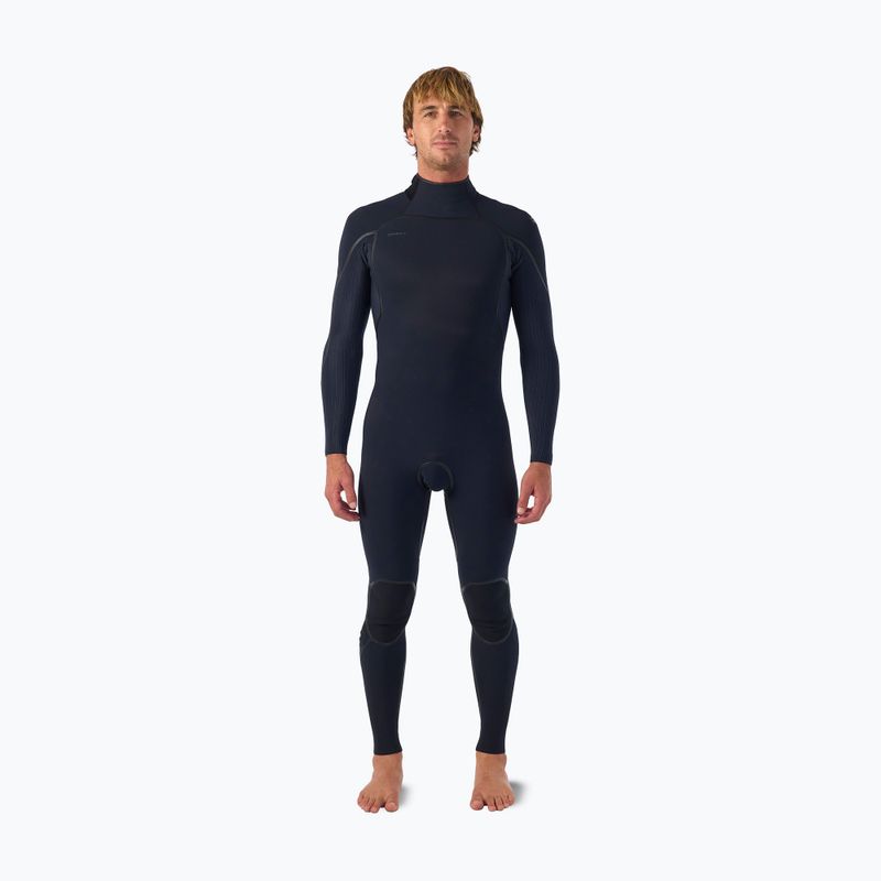Herren Schwimm-Neoprenanzug O'Neill Hyperfreak Fire 4/3+ mm Back Zip Full black/black