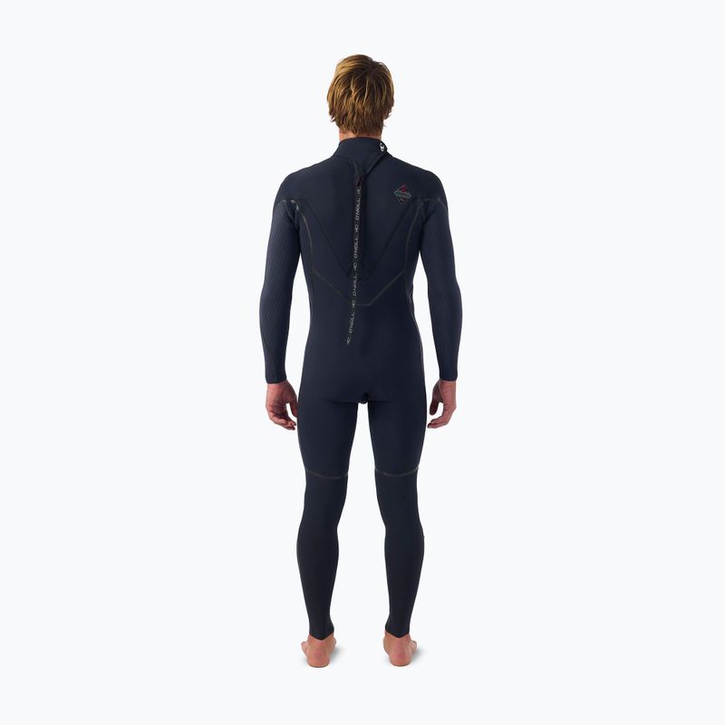 Herren Schwimm-Neoprenanzug O'Neill Hyperfreak Fire 4/3+ mm Back Zip Full black/black 2