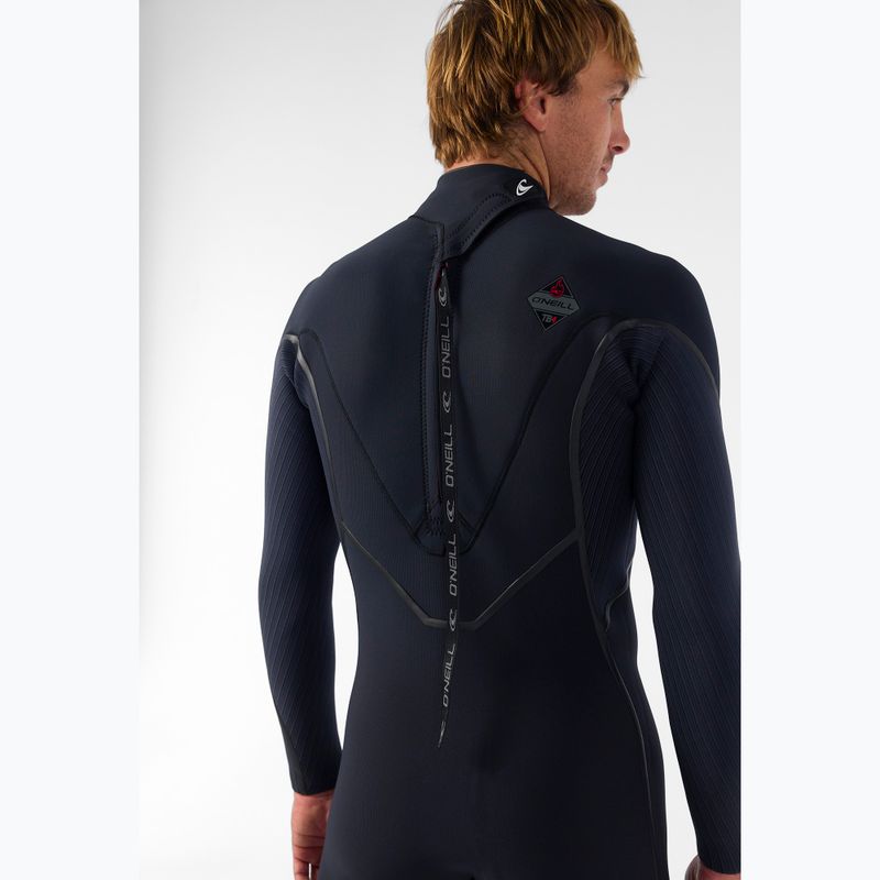 Herren Schwimm-Neoprenanzug O'Neill Hyperfreak Fire 4/3+ mm Back Zip Full black/black 5