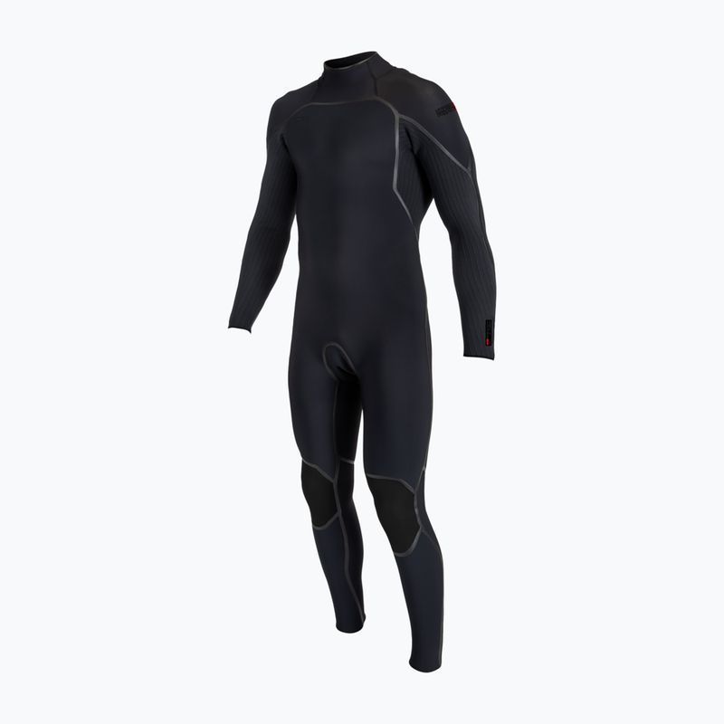 Herren Schwimm-Neoprenanzug O'Neill Hyperfreak Fire 4/3+ mm Back Zip Full black/black 12