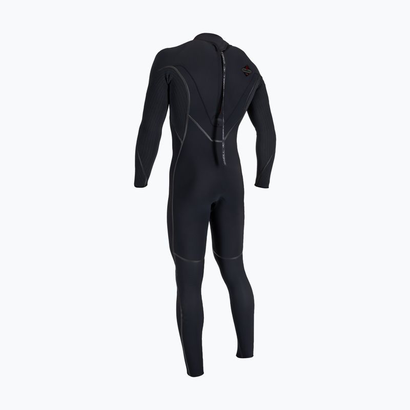 Herren Schwimm-Neoprenanzug O'Neill Hyperfreak Fire 4/3+ mm Back Zip Full black/black 13