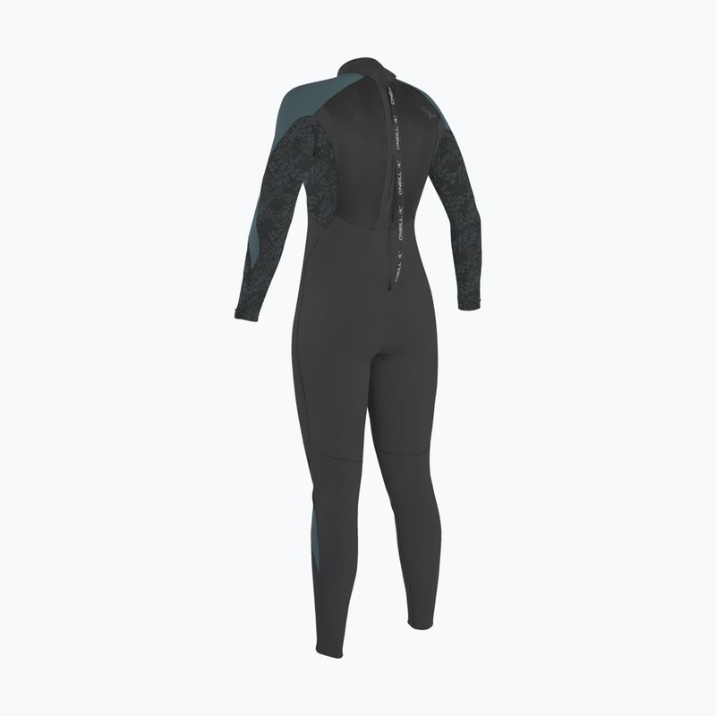 Damen Schwimm-Neoprenanzug O'Neill Epic 3/2 Back Zip Full IT1 tempered steel/shaded island sky/shade 2