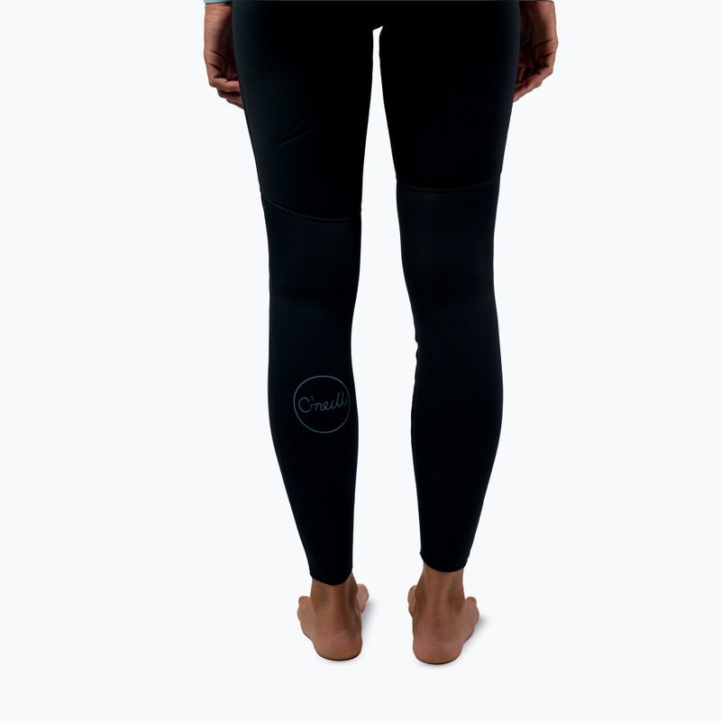Damen Schwimm-Neoprenanzug O'Neill Bahia 3/2 Back Zip Full IQ5 black/surf abstract/chambray blue 10