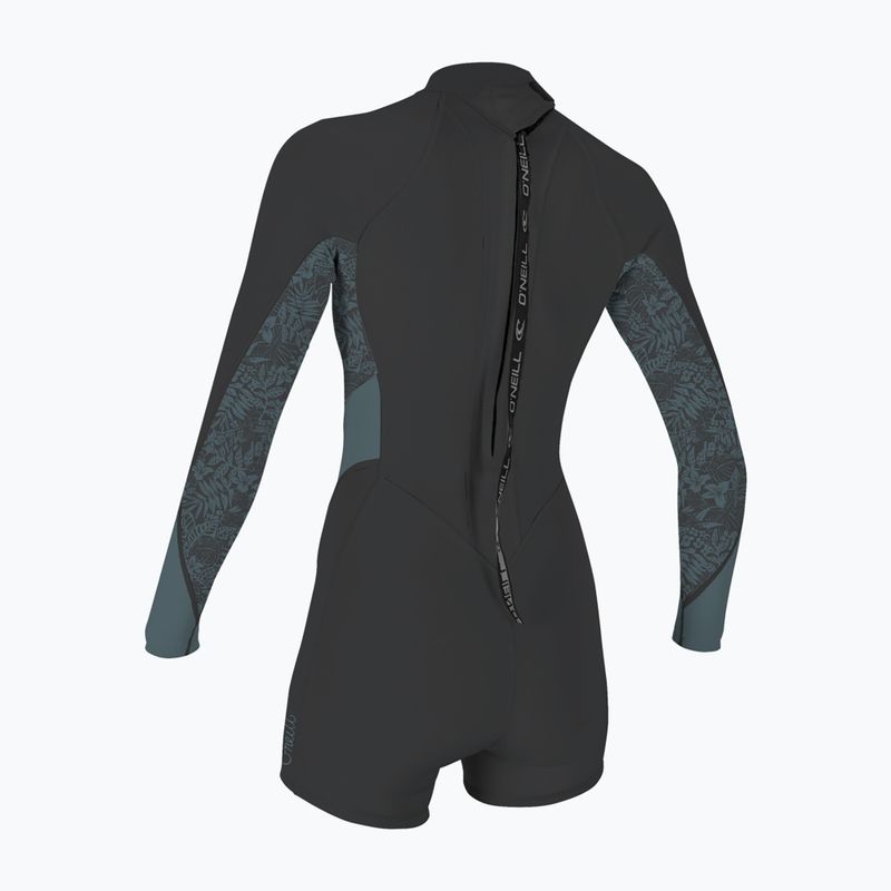 Damen Schwimm-Neoprenanzug O'Neill Bahia 2/1 mm Back Zip Spring tempered steel/shaded island sky 2