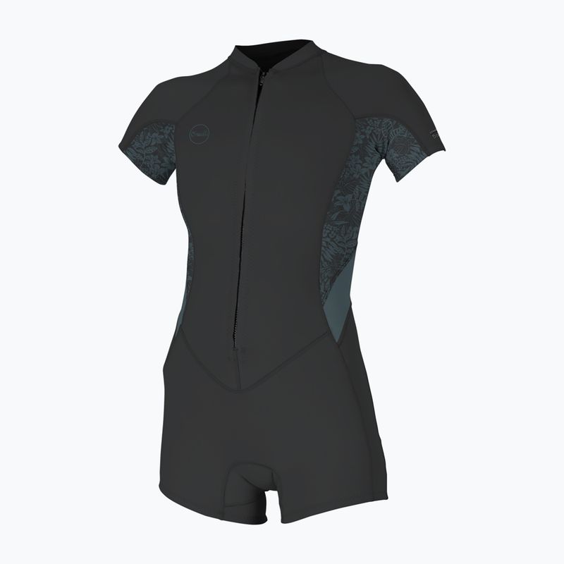 Damen Schwimm-Neoprenanzug O'Neill Bahia 2/1 mm Front Zip Spring tempered steel/shaded island sky