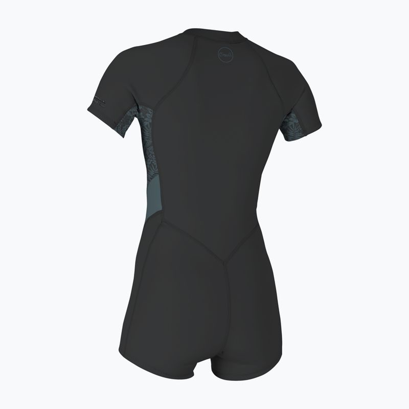 Damen Schwimm-Neoprenanzug O'Neill Bahia 2/1 mm Front Zip Spring tempered steel/shaded island sky 2