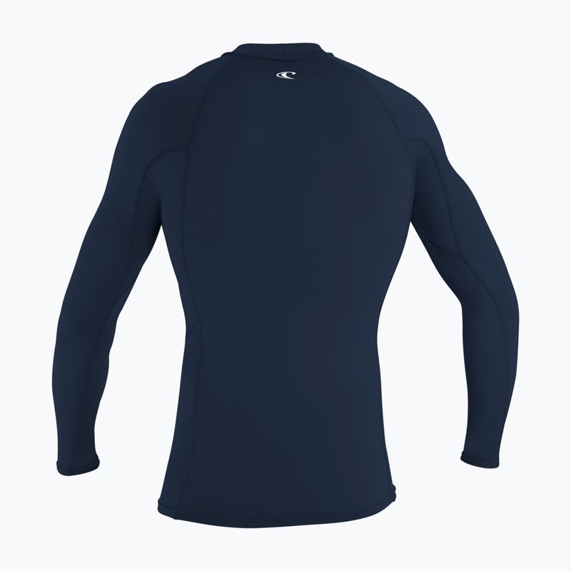 Herren Rashguard O'Neill Basic Skins Rash Guard LS navy 2