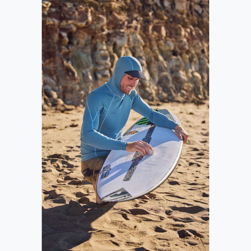 Herren Rashguard O'Neill Hyperfreak Skins Rash Guard Hooded blue fusion/blue fusion 3