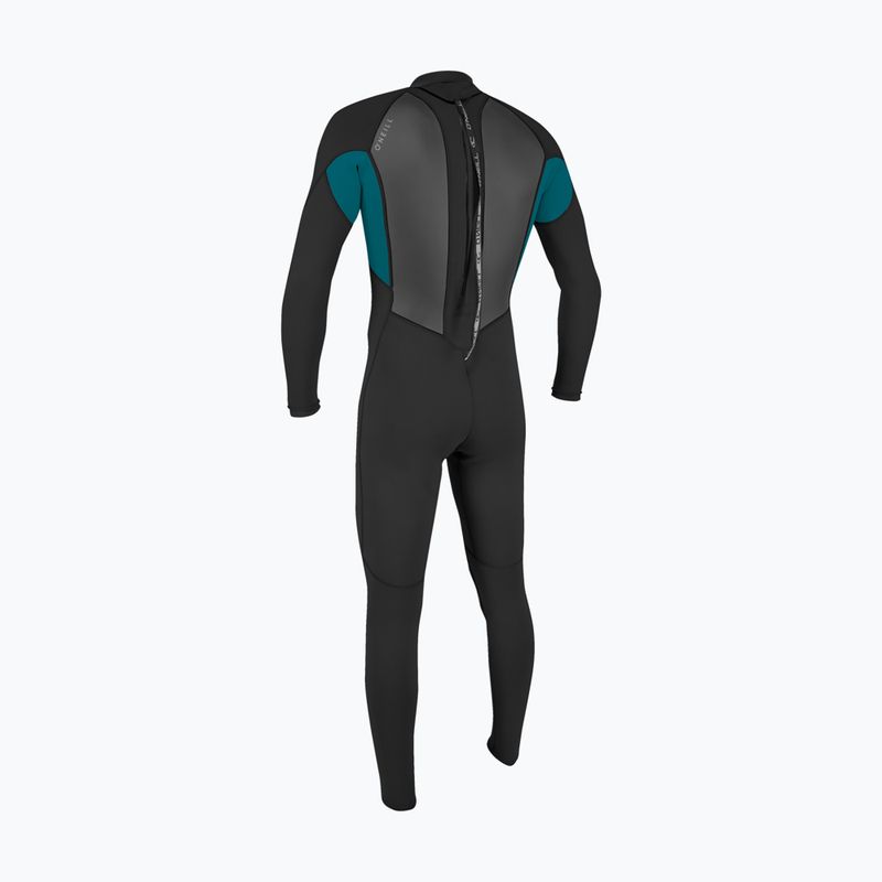 Herren Schwimm-Neoprenanzug O'Neill Reactor-2 3/2 Back Zip Full HJ5 black/tide pool 2