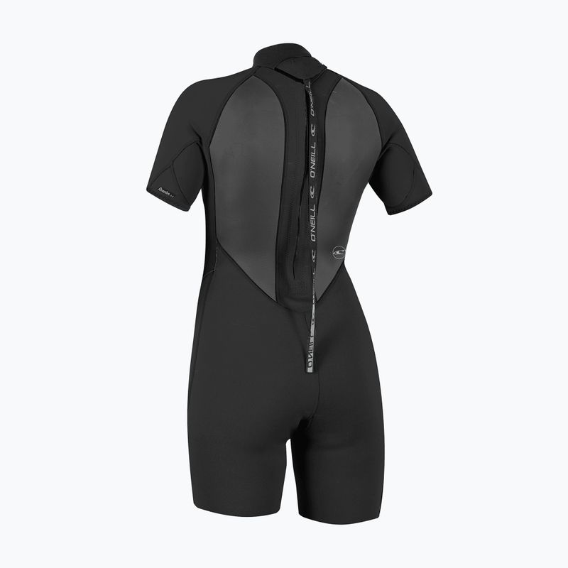 Damen Schwimm-Neoprenanzug O'Neill Reactor-2 2mm Back Zip SS Spring IS7 black/black 2