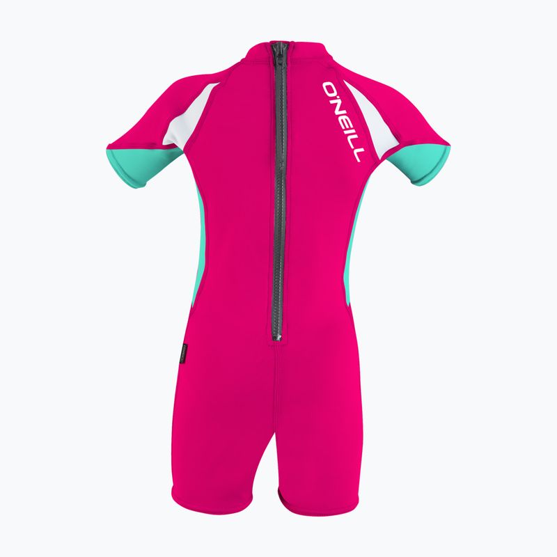 Overall UPF 50+ O'Neill Child Basic Skins UV Spring IT4 watermelon/light aqua/white 2