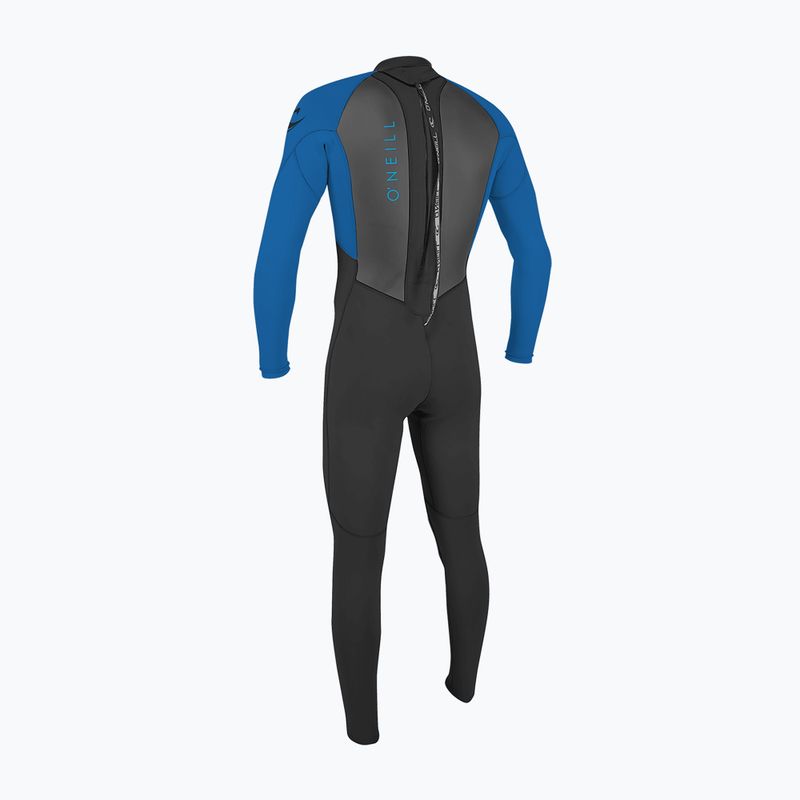 Kinder Schwimm-Neoprenanzug O'Neill Youth Reactor-2 3/2 Back Zip Full black/ocean 2