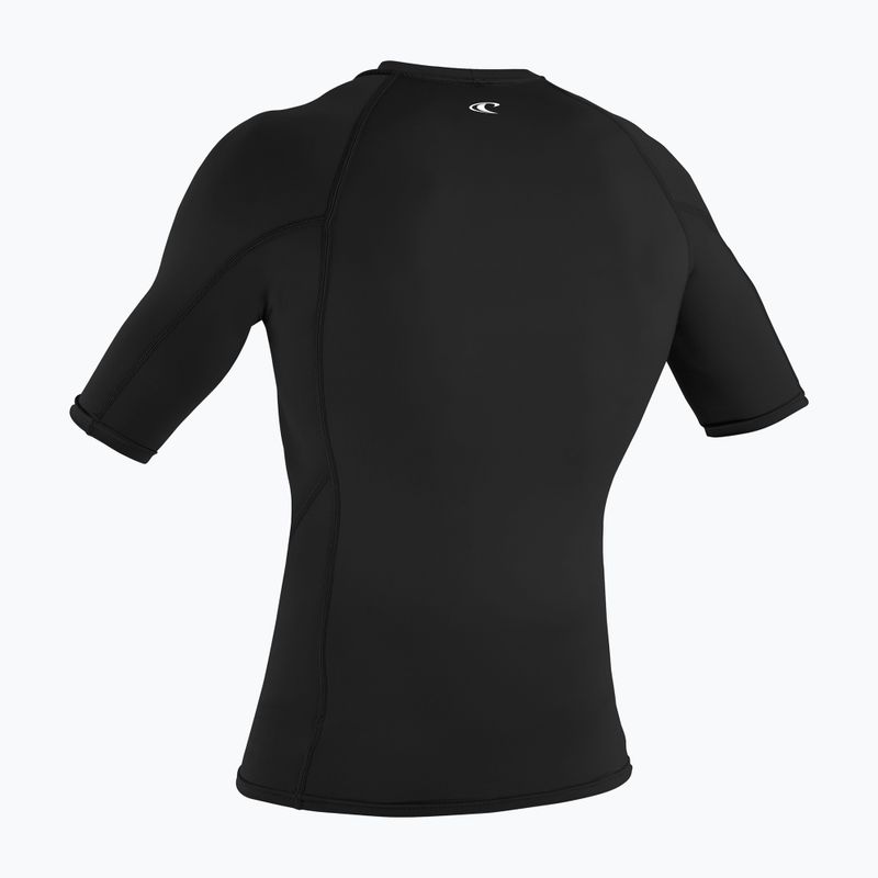 Herren-Schwimmshirt O'Neill Basic Skins Rash Guard SS black 2