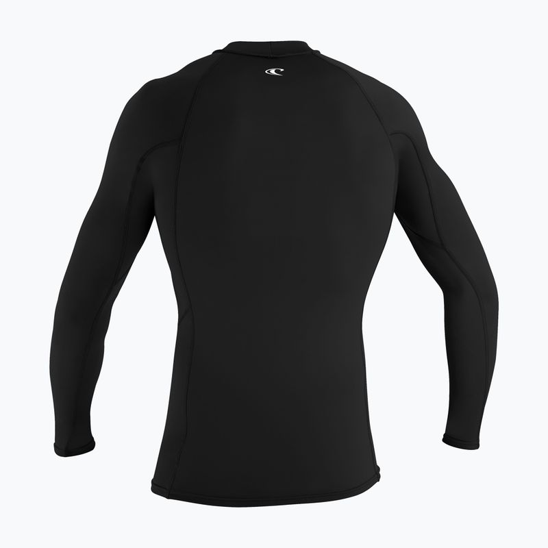 Herren Rashguard O'Neill Basic Skins Rash Guard LS black 2