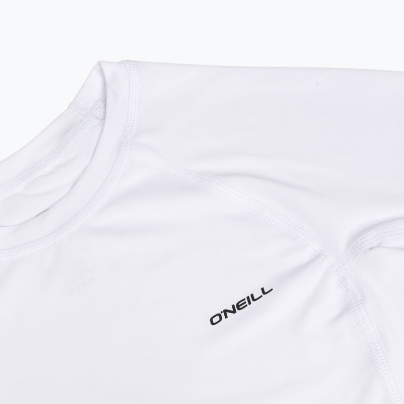 Damen-Badeoberteil O'Neill Basic Skins Rash Guard SS white 3