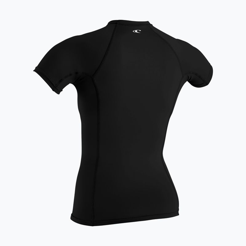 Damen-Badeoberteil O'Neill Basic Skins Rash Guard SS black 2