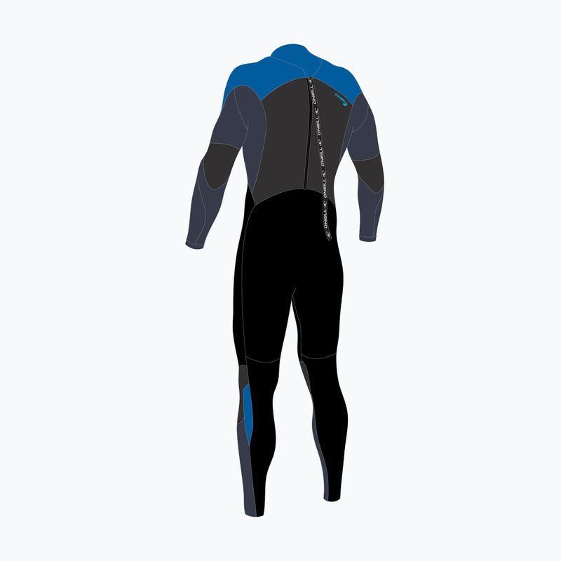 Kinder Schwimm-Neoprenanzug O'Neill Youth Epic 4/3 mm Back Zip Full black/slate/bali blue 2