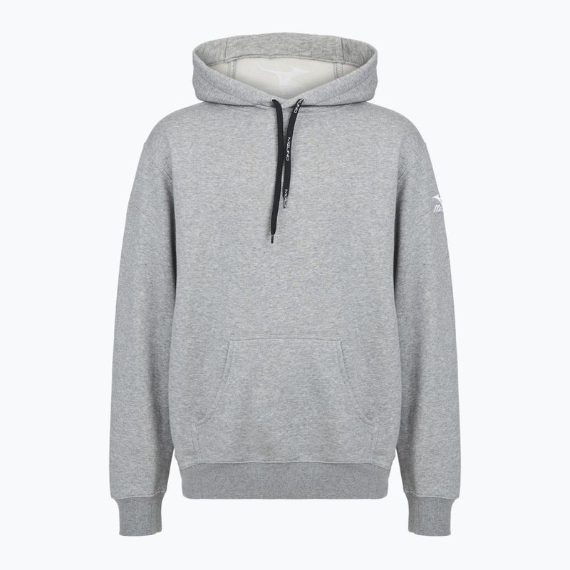 Herren-Sweatshirt Mizuno Takeshi Hoodie grau