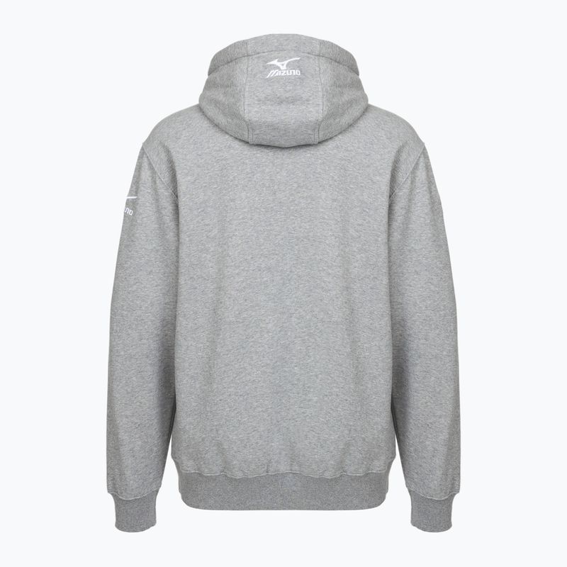 Herrenpullover Mizuno Takeshi Hoodie navy 2