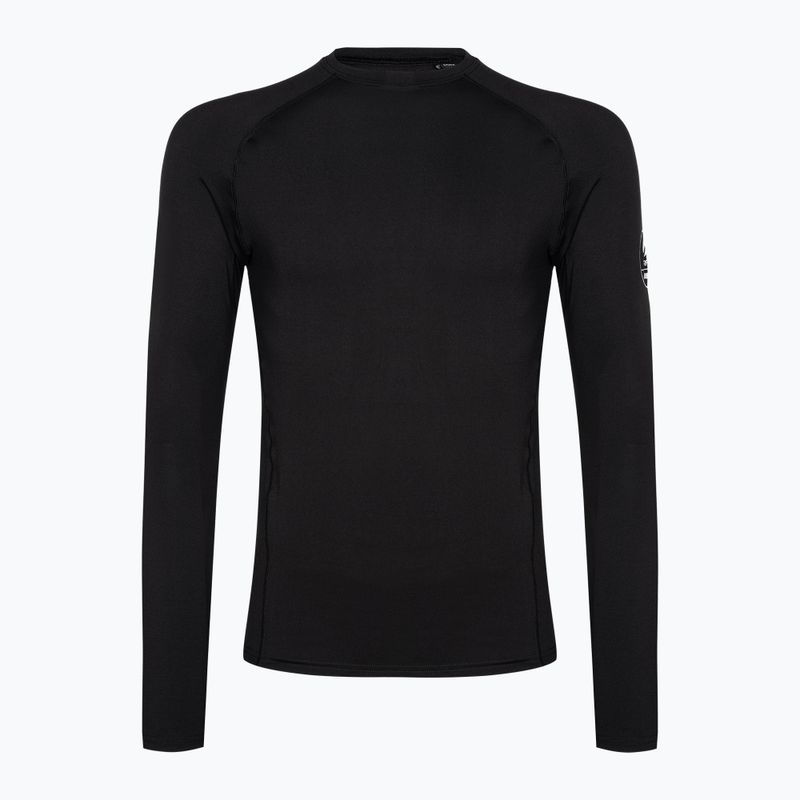 Herren Surfanic Bodyfit Crewneck Thermo-Langarmshirt schwarz 4