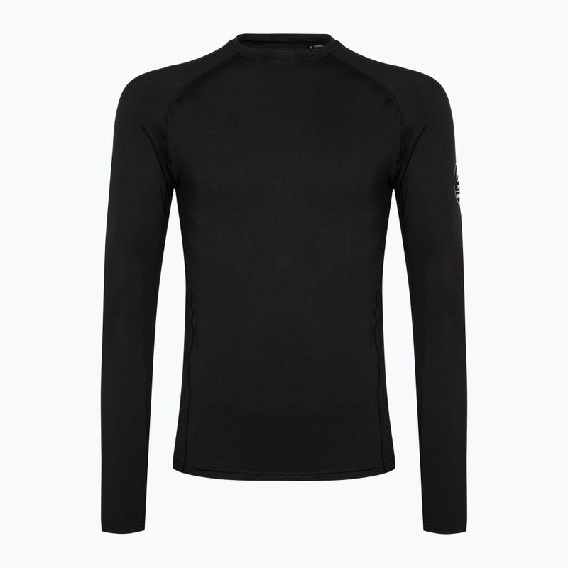Thermoaktives Herren-Sweatshirt Surfanic Bodyfit Crewneck black 4