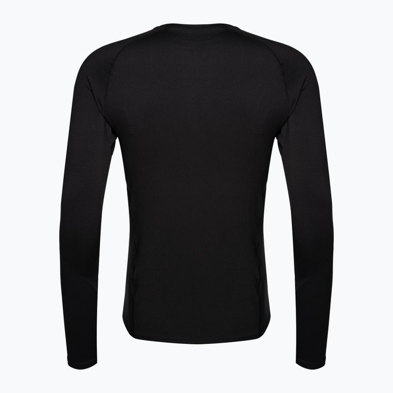 Thermoaktives Herren-Sweatshirt Surfanic Bodyfit Crewneck black 5