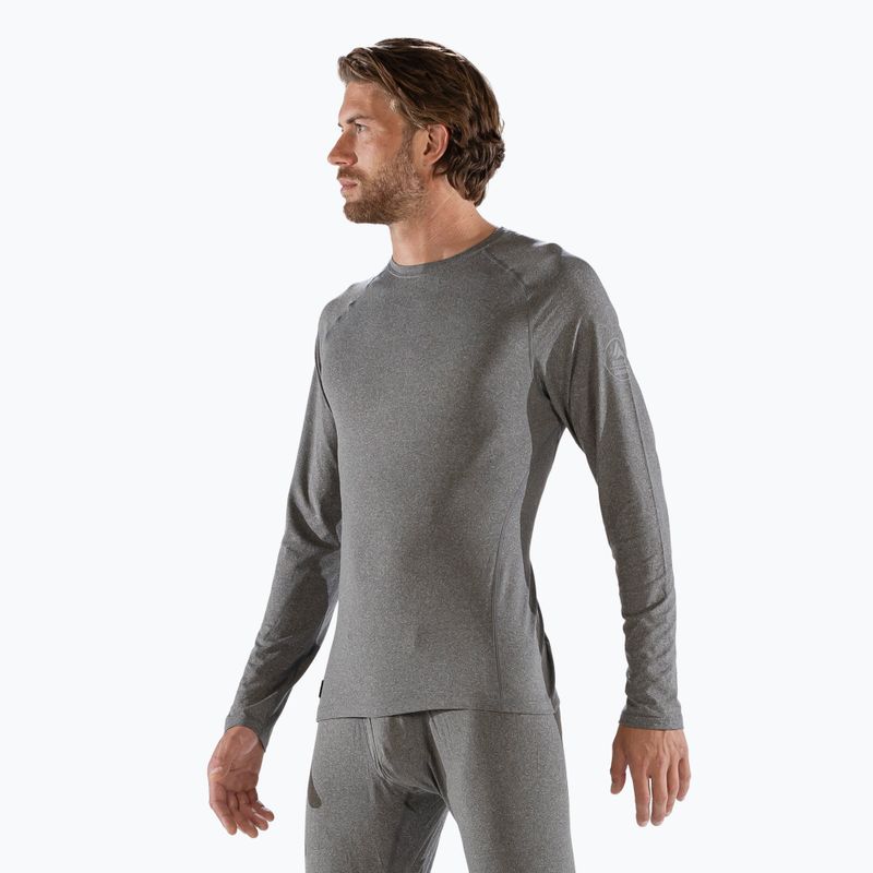 Herren-Thermoaktivshirt Surfanic Bodyfit Crewneck charcoal 5