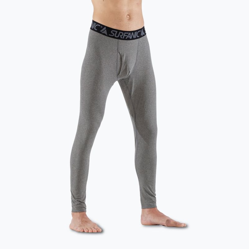 Herren Surfanic Bodyfit Lange Thermohose John anthrazit 3