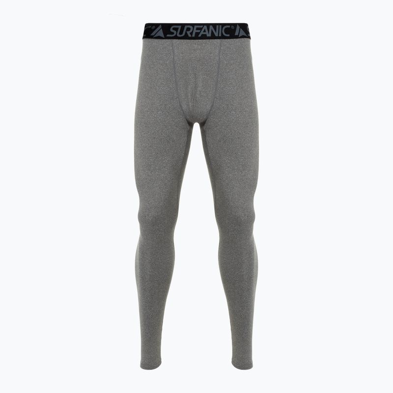 Herren Surfanic Bodyfit Lange Thermohose John anthrazit 4